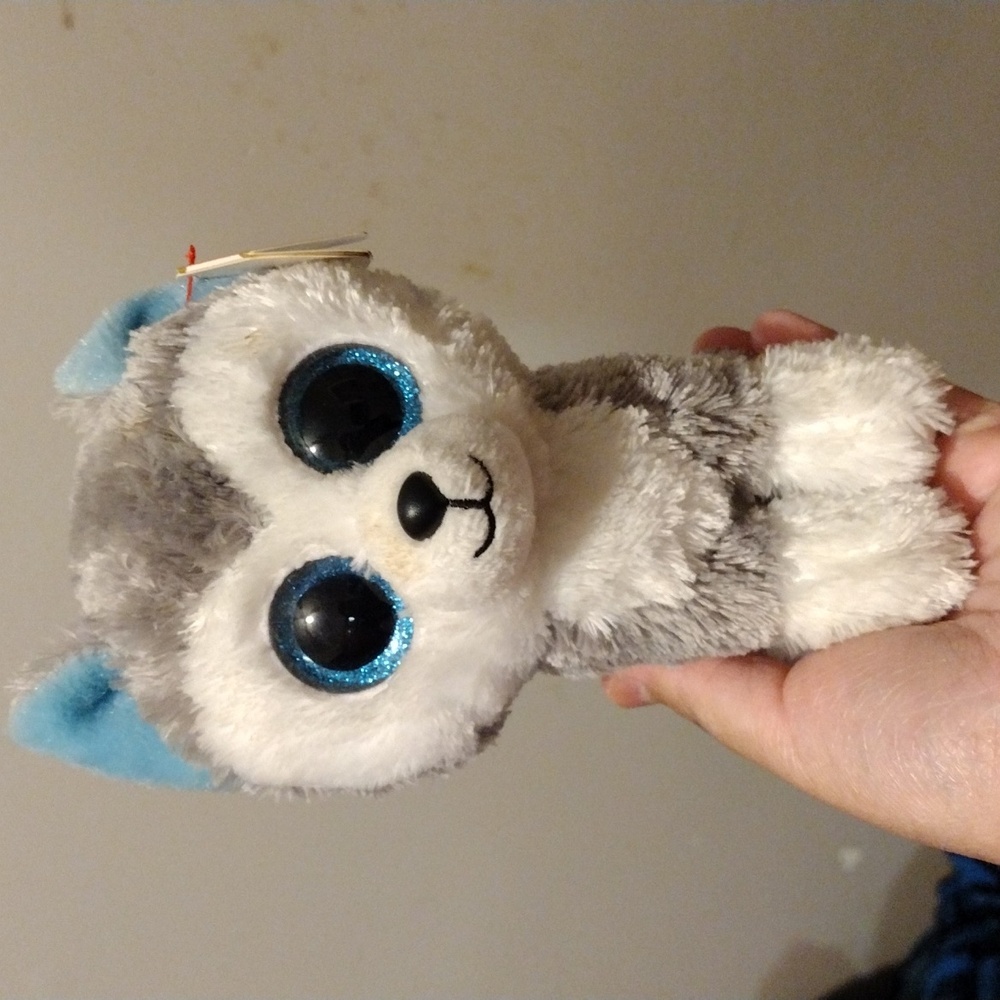 Slush Wolf Beanie Boo